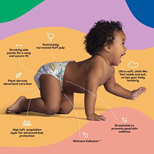 Бебешки пелени Здравей Bello Premium 2-та размера I Количество за еднократна употреба, добре абсорбираща влагата, хипоалергенни и екологично чисти детски пелени, с гъста ?