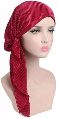 SAWQF Модни Дамски Вътрешна Hijabs, Шапки, Тюрбан, Шапка-Бини, Дамски Аксесоари за Коса, Шал, Шапка, От загуба на коса (Цвят: Цвят 3, размера на: 1)