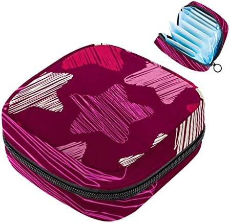 Чанта за съхранение на Хигиенни Кърпички, Чанта за Менструация, Държач за Хигиенни Подложки за Хранене, Преносими