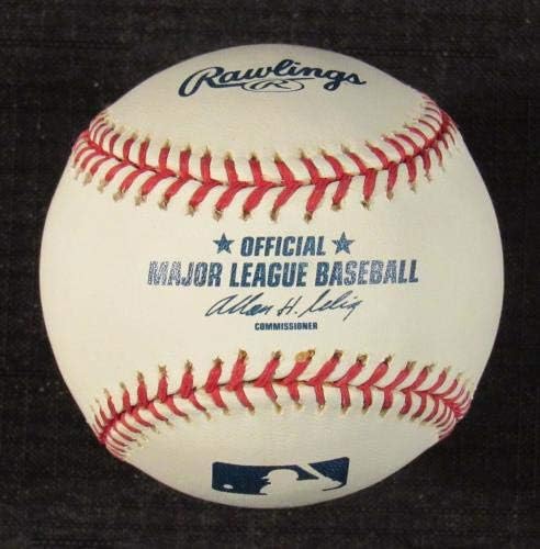 Автограф На Аарон Смолла С Автограф Rawlings Baseball I B111 - Бейзболни Топки С Автографи