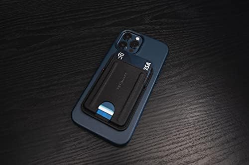 Чантата KeySmart MagSlim в чантата си за телефон и държач за карти с капацитет до 3 карти - добра държач за