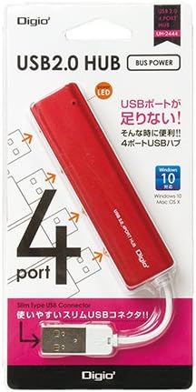 Digio2 43864 USB 2.0 4-Портов хъб, Бял