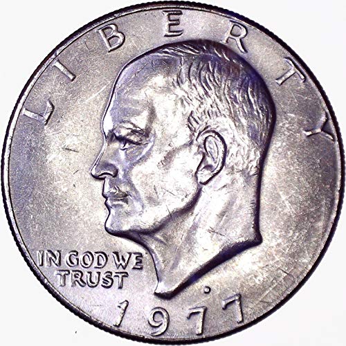 1977 Долар Айзенхауер Айк, 1 долар, Диамант, Без да се прибягва