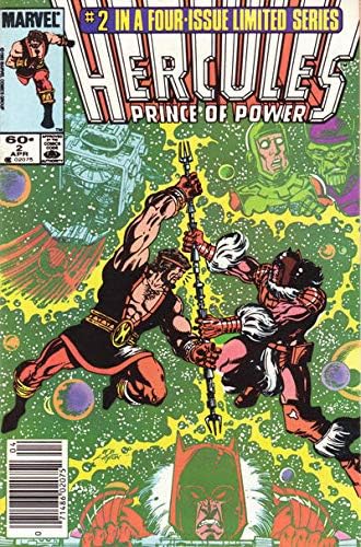 Херкулес (Том 2) #2 (павилион за Вестници) VF ; Комиксите на Marvel | Лимитирана серия Prince of Power