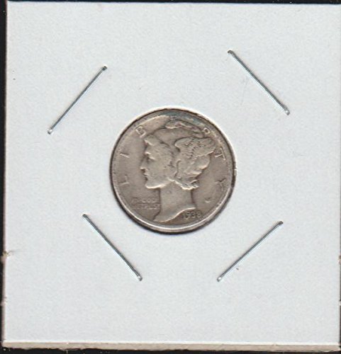 1938 Крилат главата на Свободата или Меркурий (1916-1945) Изборът за десет цента.