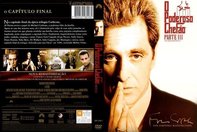 DVD The the godfather Trilogy Collection - Coppola Restoration [Аудио и субтитри на английски + бразилски португалски]