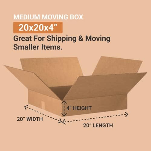 Плоски кутии от велпапе AVIDITI 20 22 L x 2022 W x 4 22 H, 10 Опаковки | Транспортировочная кутия, Опаковане,