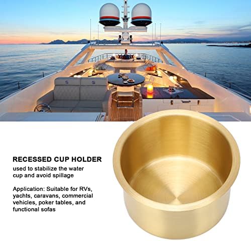 Поставка за чаши за лодки От Неръждаема Стомана, Поставка За Бутилка с Напитка, Държач за Чаши Вода, за Лодки,