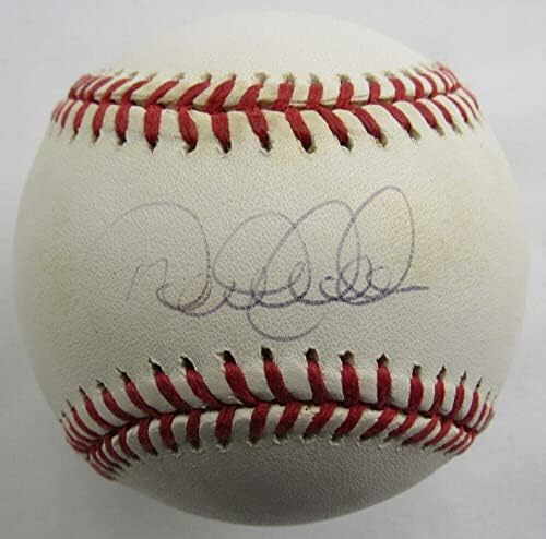 Дерек Джитър Подписа Автограф Rawlings Baseball Steiner Sports & MLB Бейзболни топки с Голографическими автограф
