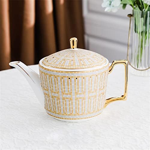 Порцелан чай XIULAIQ, Порцелан чаена чаша, керамична саксия, комплект за чай саксии в пном пен, Кафеена чаша, чашата за кафе, чай (Цвят: A, размер: както е показано на фигур