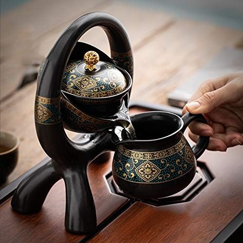 Керамичен Чайник Каменна Мелница Полуавтоматични Чай Творчески Кунг-фу Чай Креативни Аксесоари За Чайна церемония