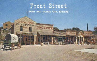 Додж Сити, Канзас, Пощенска Картичка