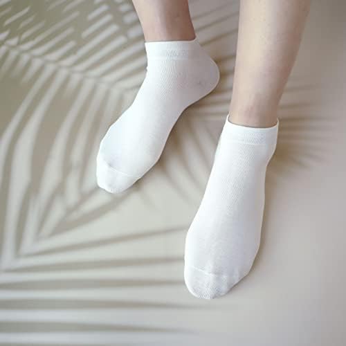 Дамски Оригинални Бамбукови Чорапи Премиум-клас BAMSOFT с меки тънки чорапи на Щиколотках 4 Чифта