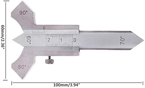 HTTJACK от Калибъра на заваръчния шев 0-20 мм Калибър заваръчен шев Калибър за контрол на заварките Штангенциркуль