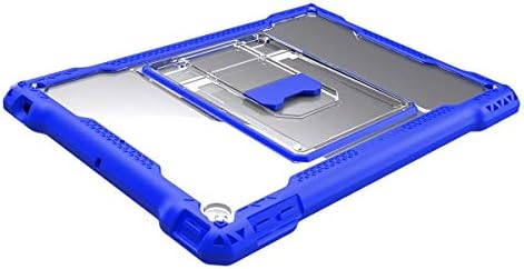 MAXCases Shield Extreme-X за iPad 7 10.2 | Удароустойчив Сверхпрочный Гумен материал с високи удар - Военен клас, доказан на падането (в синьо)