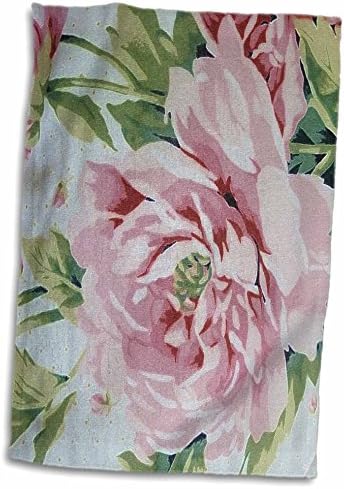 Кърпа 3D Rose В стил Шебби-Шик Pink Rose Country TWL_47872_1, 15 x 22
