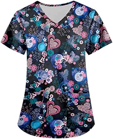 Дамски Летни Потници, Тениски с Приятен Графичен Принтом Kawaii, Y2k, Ризи Оверсайз с Къс ръкав, Блузи с кръгло