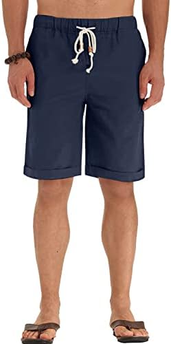 Мъжки къси панталони-карго Ymosrh, Мъжки Летни Улични Модни Основни Свободни Дишащи бързо съхнещи Ежедневни