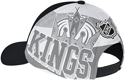 Структурна Регулируема Шапка Reebok Los Angeles Kings Официалното Игра Оффа НХЛ