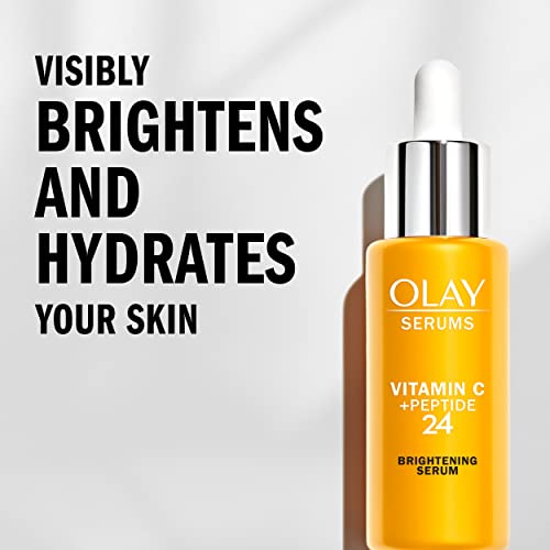 Olay Regenerist Витамин С + пептид 24 Осветляющий хидратиращ крем за лице (1,7 грама) и серум за лице (1,3 грама) + 2 универсални овлажняващ крем за лице