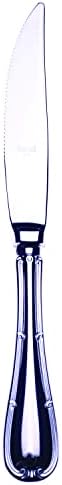 Mepra AZC10291136 Нож за стек Рафаэлло с куха дръжка – [В опаковката 48 броя], 23,9 см, Покритие от неръждаема стомана, Съдове за готвене подходящ за миене в миялна машина