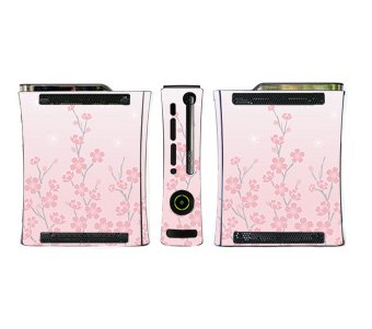 Розов цвят на кожата Cherry Blossom за конзолата си Xbox 360