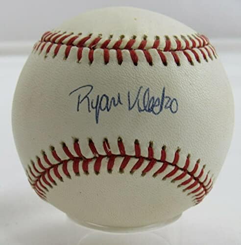 Райън Клеско Подписа Автограф Rawlings Baseball В100 - Бейзболни Топки С Автографи