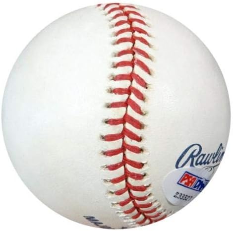 Майк Vento С Автограф от Официалния представител на MLB бейзбол Ню Йорк Янкис, Вашингтон Нэшнлз PSA/DNA Z33327