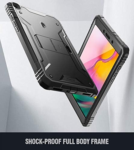 Galaxy Tab A 8.0 2019 (8.0 см) Здрав калъф с поставка, SM-T290, SM-T295, устойчив на удари калъф Poetic за цялото