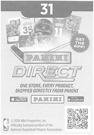 Колекция стикери Панини NBA 2018-19 # 31 Джейсън Тейтъм Бостън Селтикс Официалната баскетболна стикер (2 инча х 2,75 инча)