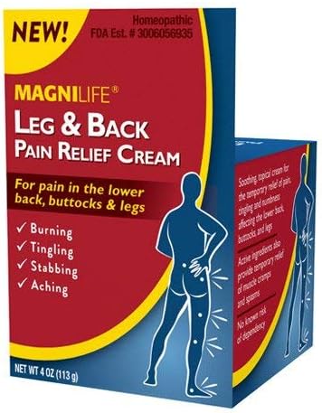 MagniLife Средство за облекчаване на болки в краката и гърба 125 Таблетки Крем За Облекчаване на Болки в Краката