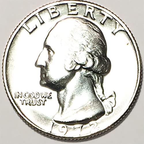 1972 P BU Washington Quarter Choice Необращенный монетен двор на САЩ