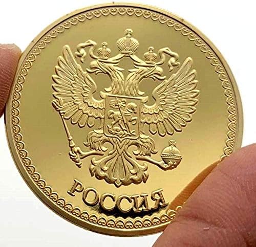 Руската Архитектура Замъкът на Златна Възпоменателна Монета Събиране на Монети Занаят Златна Монета Феята на