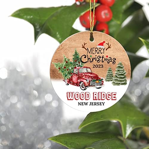 Украса за Коледната елха 2023 - Декорация на Дърво Ридж, в щата Ню Джърси, Родния град На Поръчка, град-държава
