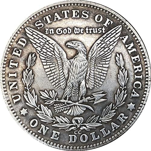 Американски Морган Блуждающая Монета Подарък Колекция Възпоменателна Монета За Подарък Щастлив Предизвикателство