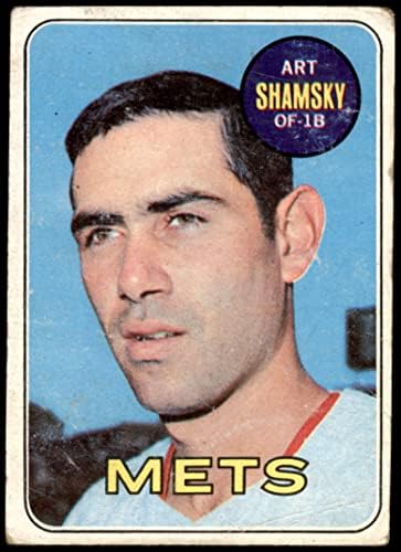 1969 Topps 221 Арт Шамски Ню Йорк Метс (Бейзболна картичка) PHAIR Метс