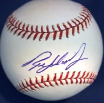 РАЙЪН отнася людвиг С Автограф от Официалния Представител на Мейджър лийг Бейзбол - Бейзболни топки с Автографи