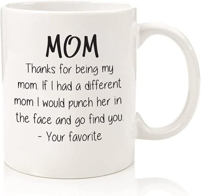 Универсална Забавно Кафеена Чаша, Благодаря ви, Че Ти си Моята майка, най-Добрите Коледни подаръци за Ден на майката, Ден на раждане за майки, Жени, Уникална Идея за п