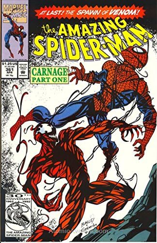 Невероятен Човек-паяк, 361 VF ; Комикс на Marvel | Карнаж