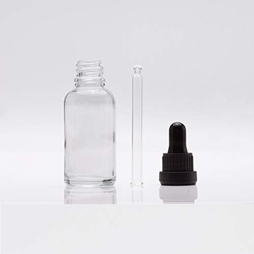 Стъклена бутилка–краен YIZHAO на 1 унция, бутилки за ракия от прозрачно стъкло с обем от 30 ml със стъклена