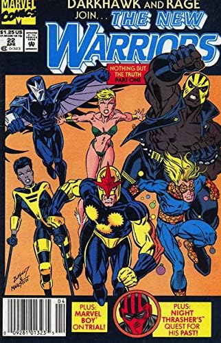 Нови воини, брой 22 (Newsstand) VF ; Комиксите на Marvel | Darkhawk