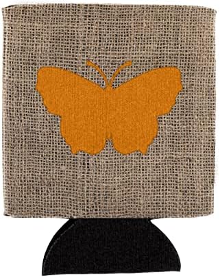 Carolin's Treasures BB1045-Чул с пеперуда от плат BL или CC и Оранжевото Устройство за обнимания кутии или бутилки