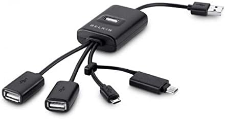 4-портов мобилен център Belkin USB 2.0 (F4U046V)
