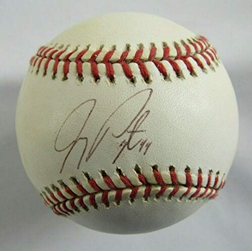 Джей Пейтън Подписа Автограф Rawlings Baseball B98 - Бейзболни Топки С Автографи