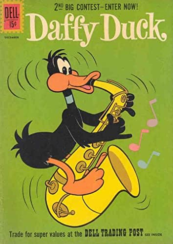 Daffy 27 VG ; комикси Dell | Декември 1961 Daffy Duck саксофон
