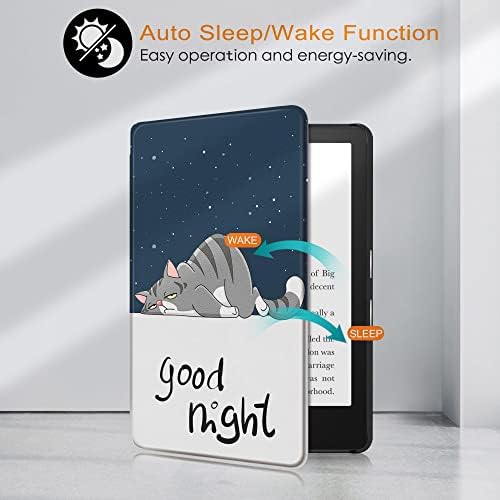 Калъф за изцяло нов Kindle 10-то поколение 2019 година на издаване - Здрав калъф с функция за автоматично събуждане/сън