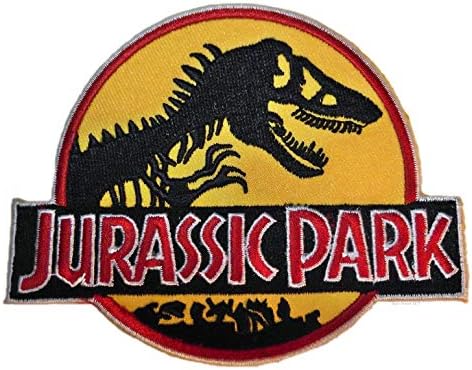Логото на Парк Джурасик парк, Выглаженный желязо /Пришитая Бродирана нашивка
