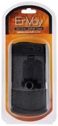 Калъф Denali от Естествена Телешка Кожа, Черни на Цвят, с Метален Фиксиран Скоба за Verizon Htc Imagio 6975