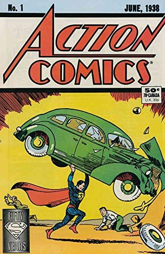 Action Comics 1 (5th) VF ; DC comic book | преиздаване на 50-та годишнина от рождението на