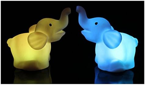 Led нощна светлина във формата на Слон, Малка Лампа, Декор за Сватбени партита от 24/7 store
